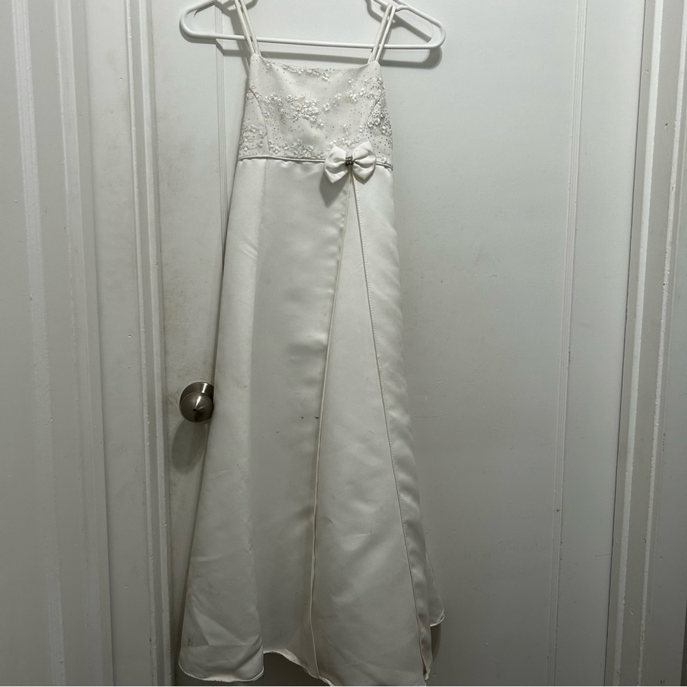 White First Communion Gown
